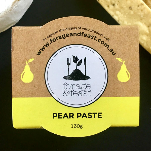 Pear paste by forage & feast